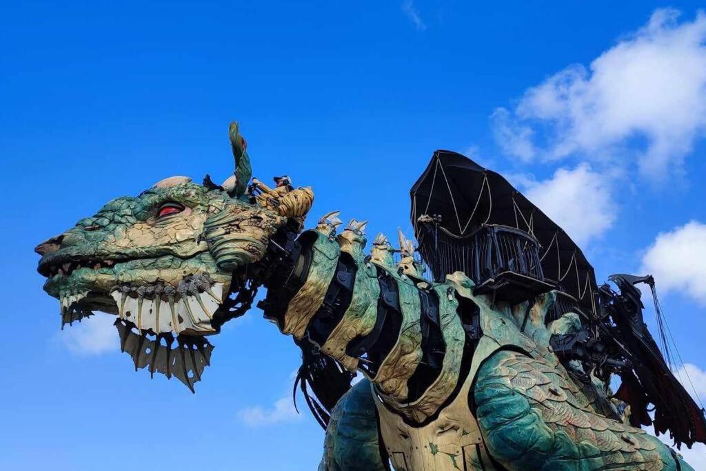 Studio Calais Front De Mer-Le Cocon Du Dragon-Classe 3 Etoiles 外观 照片
